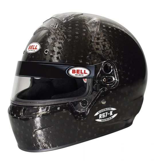 Snell Approved Bell RS7-K Carbon Kart Competition Helmet